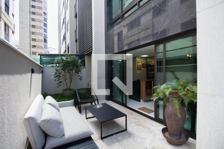 Varanda da Sala de apartamento para alugar com 2 quartos, 105m² em Funcionários, Belo Horizonte