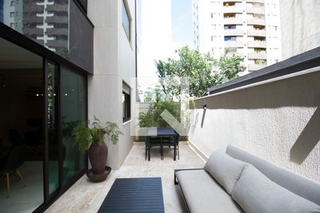 Varanda da Sala de apartamento à venda com 2 quartos, 105m² em Funcionários, Belo Horizonte