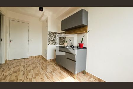 Sala - Cozinha de apartamento para alugar com 1 quarto, 24m² em Jardim Prudência, São Paulo