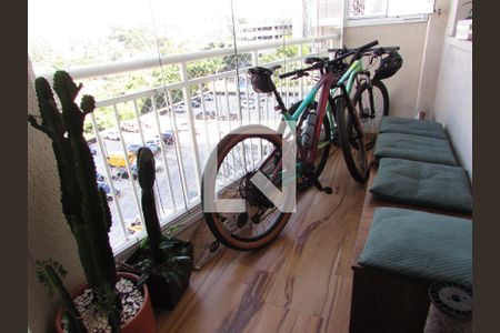 Apartamento à venda com 51m², 2 quartos e 1 vagaVaranda da sala