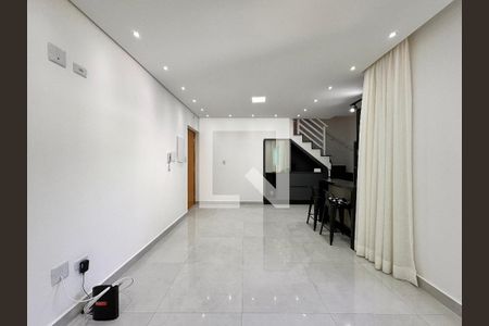 Sala de apartamento à venda com 2 quartos, 117m² em Campestre, Santo André