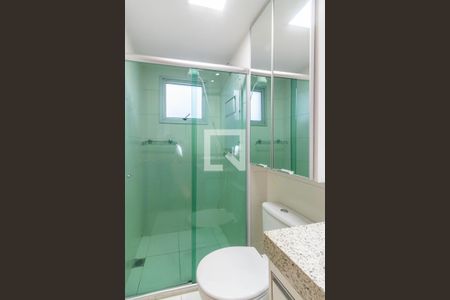 Banheiro do Quarto 1  de apartamento à venda com 3 quartos, 82m² em Ipiranga, Belo Horizonte
