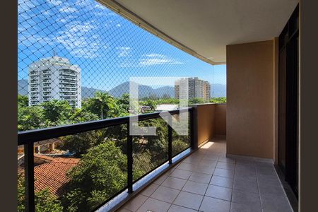 Varanda de apartamento para alugar com 2 quartos, 74m² em Recreio dos Bandeirantes, Rio de Janeiro