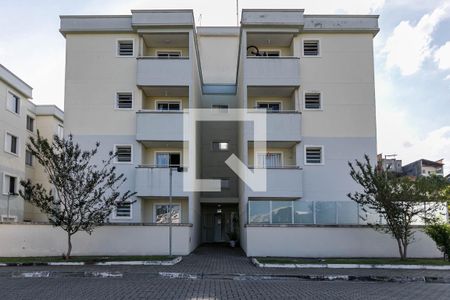 Apartamento para alugar com 49m², 2 quartos e 1 vagaPlaquinha - Fachada do Bloco
