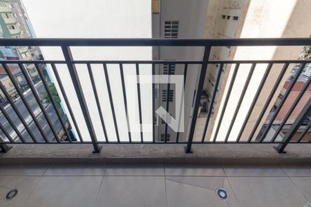 Varanda de kitnet/studio para alugar com 1 quarto, 26m² em Vila Buarque, São Paulo