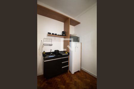 Cozinha de apartamento para alugar com 1 quarto, 52m² em Copacabana, Rio de Janeiro