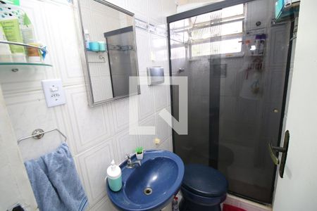 Banheiro de apartamento à venda com 1 quarto, 45m² em Parada de Lucas, Rio de Janeiro