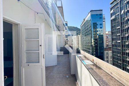 Varanda de apartamento para alugar com 4 quartos, 100m² em Copacabana, Rio de Janeiro