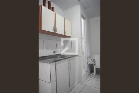 Cozinha de kitnet/studio para alugar com 1 quarto, 35m² em Sítio Cercado, Curitiba