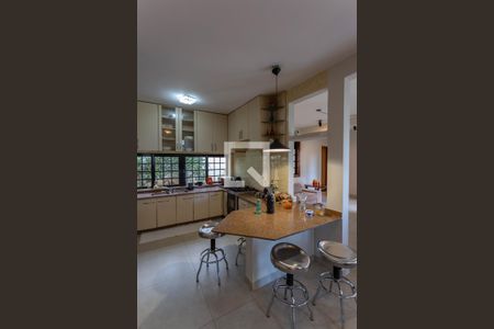 Cozinha  de casa à venda com 3 quartos, 240m² em Santa Lúcia, Belo Horizonte