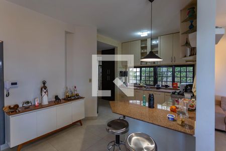 Cozinha  de casa à venda com 3 quartos, 240m² em Santa Lúcia, Belo Horizonte