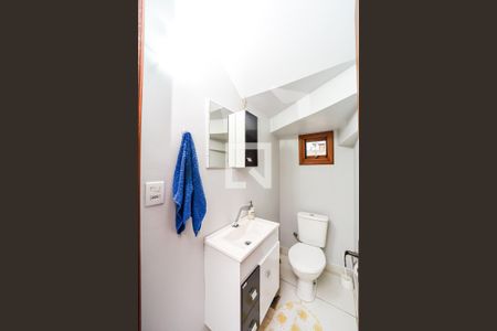 Lavabo de casa de condomínio à venda com 3 quartos, 87m² em Sarandi, Porto Alegre