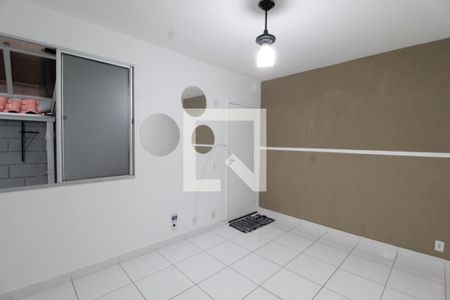 Sala de apartamento para alugar com 2 quartos, 47m² em Gávea, Uberlândia