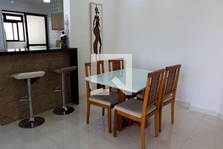 SALA DE JANTAR de apartamento à venda com 2 quartos, 70m² em Mansões Santo Antônio, Campinas