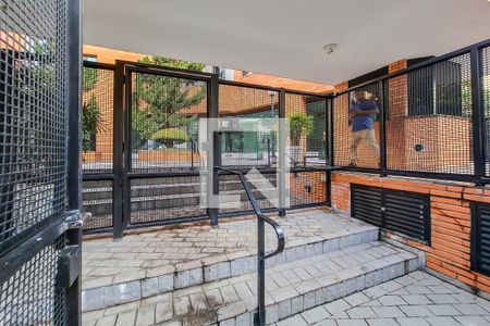 Apartamento para alugar com 120m², 3 quartos e 2 vagasFachada e portaria