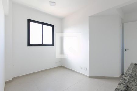 Sala / Cozinha de apartamento para alugar com 1 quarto, 27m² em Vila Curuçá, São Paulo