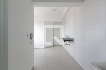Sala / Cozinha de apartamento para alugar com 1 quarto, 27m² em Vila Curuçá, São Paulo