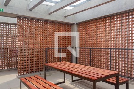 Apartamento para alugar com 34m², 1 quarto e sem vagaÁrea gourmet