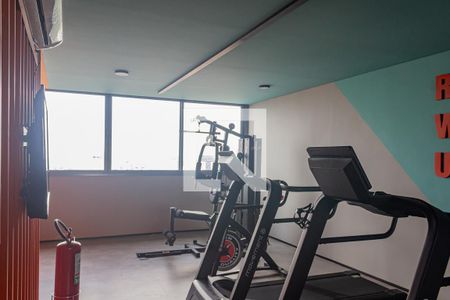 Apartamento para alugar com 34m², 1 quarto e sem vagaAcademia