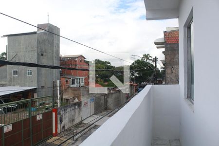 Varanda da Sala de casa para alugar com 1 quarto, 49m² em Itapuã, Salvador