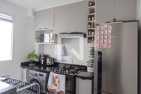 Cozinha de apartamento à venda com 2 quartos, 38m² em Jardim Rosa de Franca, Guarulhos