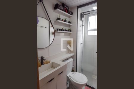 Banheiro de apartamento à venda com 2 quartos, 38m² em Jardim Rosa de Franca, Guarulhos