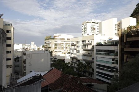 Vista da Sala de apartamento para alugar com 3 quartos, 120m² em Leblon, Rio de Janeiro
