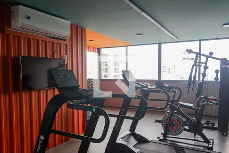 Studio à venda com 27m², 1 quarto e sem vaga Studio à venda com 27m², 1 quarto e sem vagaAcademia