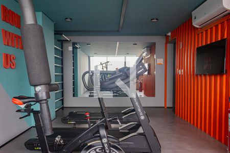 Studio à venda com 27m², 1 quarto e sem vaga Studio à venda com 27m², 1 quarto e sem vagaAcademia