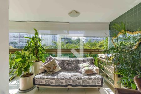 Varanda de apartamento à venda com 3 quartos, 111m² em Barra da Tijuca, Rio de Janeiro
