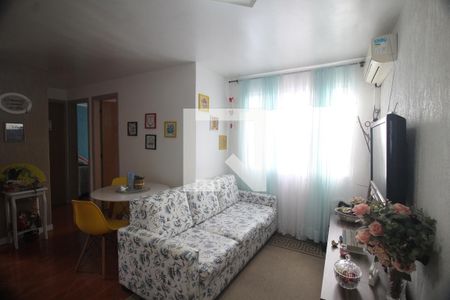 Sala de apartamento à venda com 2 quartos, 40m² em Mato Grande, Canoas