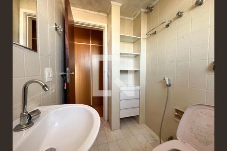 Banheiro da Suíte de apartamento para alugar com 3 quartos, 113m² em Vila Clementino, São Paulo