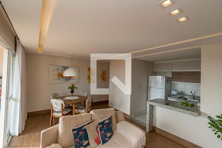 Sala de Estar/Jantar de apartamento à venda com 2 quartos, 84m² em Jardim Primavera, Campinas