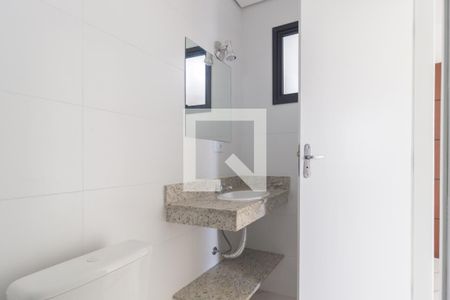 Banheiro de kitnet/studio para alugar com 1 quarto, 28m² em Mooca, São Paulo