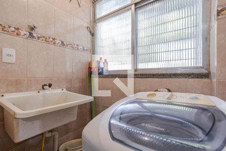 Cozinha e Área de Serviço de apartamento para alugar com 1 quarto, 40m² em Vila Ipiranga, Porto Alegre
