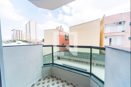 Varanda da Sala de apartamento à venda com 2 quartos, 60m² em Vila Leopoldina, Santo André