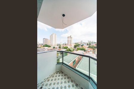 Varanda da Sala de apartamento à venda com 2 quartos, 120m² em Vila Alzira, Santo André