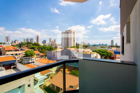 Varanda da sala de apartamento à venda com 2 quartos, 120m² em Vila Leopoldina, Santo André