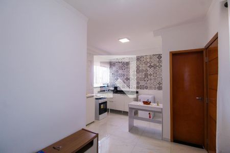 Sala/Cozinha de apartamento à venda com 1 quarto, 34m² em Alto da Mooca, São Paulo