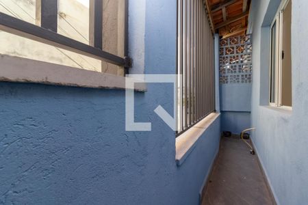 Varanda da Sala de casa para alugar com 2 quartos, 50m² em Jardim Paraíso, São Paulo