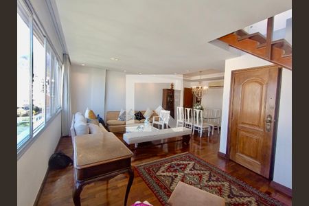 Sala de apartamento à venda com 3 quartos, 195m² em Leblon, Rio de Janeiro
