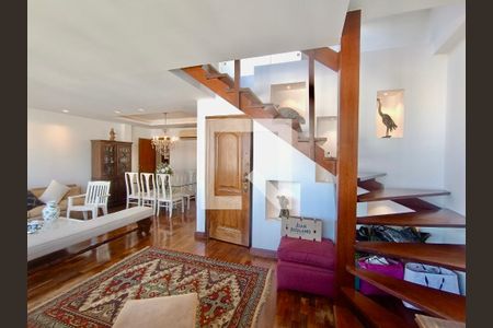 Sala  de apartamento à venda com 3 quartos, 195m² em Leblon, Rio de Janeiro