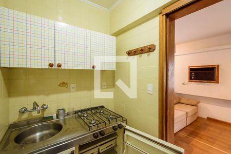 Cozinha de apartamento para alugar com 0 quarto, 31m² em Centro Histórico, Porto Alegre