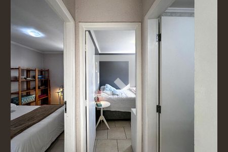 Corredor Quartos de apartamento à venda com 2 quartos, 71m² em Vila Congonhas, São Paulo