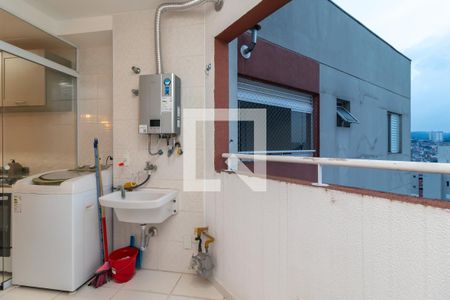 Varanda da Sala de apartamento para alugar com 2 quartos, 48m² em Vila Bela Vista (zona Norte), São Paulo