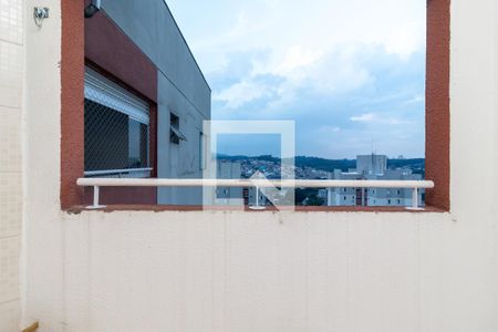 Varanda da Sala de apartamento para alugar com 2 quartos, 48m² em Vila Bela Vista (zona Norte), São Paulo