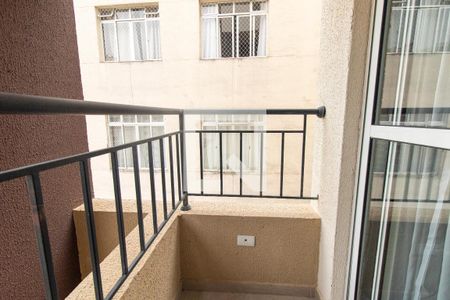 Varanda  de apartamento para alugar com 1 quarto, 38m² em Centro, Curitiba