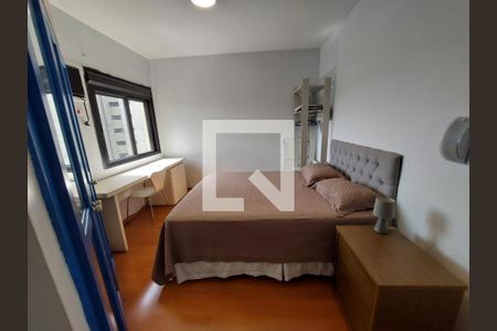 Quarto Suíte de apartamento à venda com 1 quarto, 38m² em Paraíso do Morumbi, São Paulo