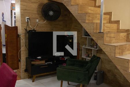Sala de casa de condomínio à venda com 3 quartos, 120m² em Tijuca, Rio de Janeiro