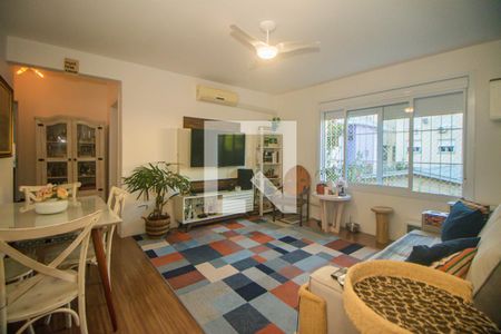 Sala de apartamento à venda com 2 quartos, 77m² em Petrópolis, Porto Alegre